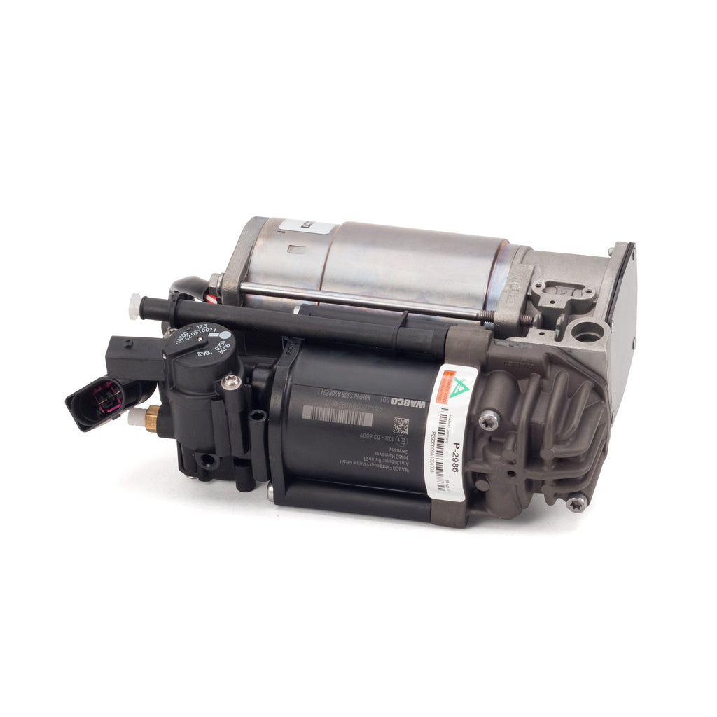 WABCO OES Air Suspension Compressor - 11-18 Audi A8 Quattro/13-18 S8 Quattro (D4)/11-20 Bentley Mulsanne