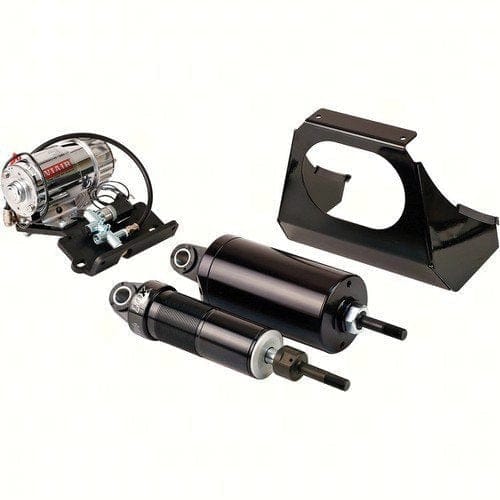 Arnott Cycles Motorcycle Air Suspension Kits 2001-2017 Harley-Davidson Softail Ultimate Ride Kit with Black Pump Cover (MC-2908)