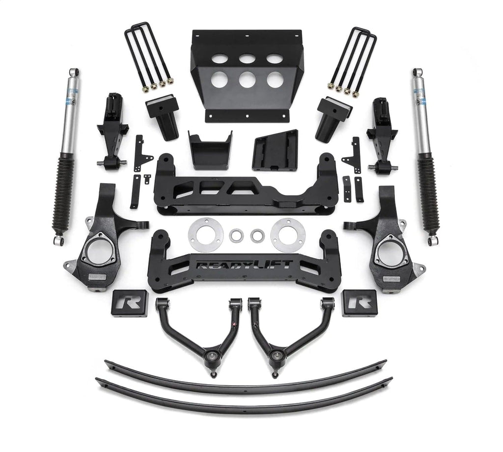 ReadyLift Lift Kit-Suspension w/Shock ReadyLift 44-3491 Big Lift Kit w/Shocks Fits 14-18 Sierra 1500 Silverado 1500
