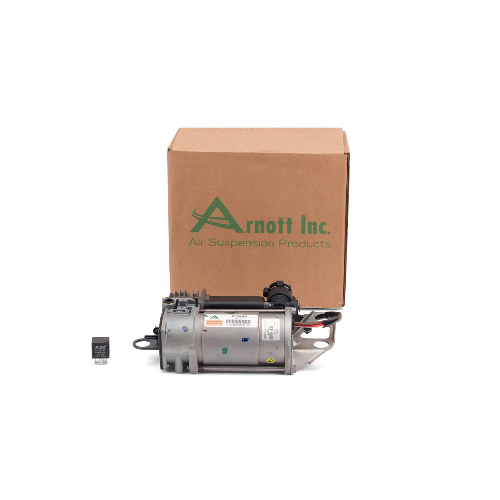 WABCO OES Air Suspension Compressor - 04-10 VW (7L), 07-15 Audi Q7 (4L), 03-10 Porsche Cayenne (9PA) - SUVs.