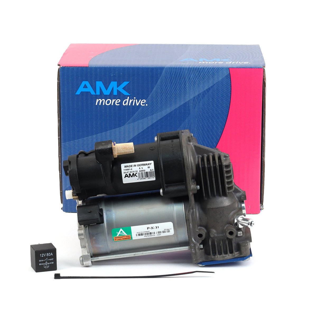 New AMK Air Suspension Compressor 1321 Land Rover Range Rover (L405