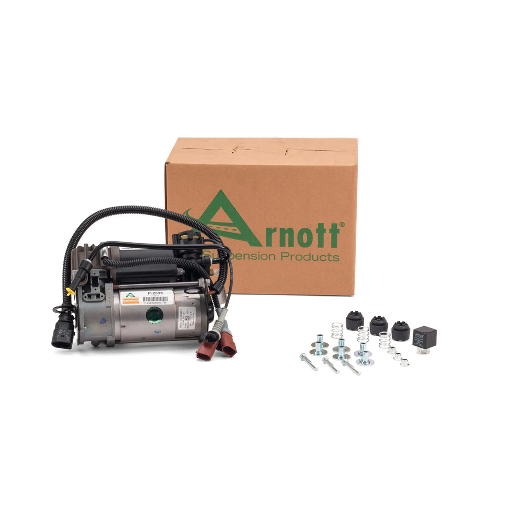 WABCO OES Air Suspension Compressor - 04-10 Audi A8 Quattro / 07-10 S8 (D3 Chassis) - w/V8 Gas Engine Only Arnott Industries