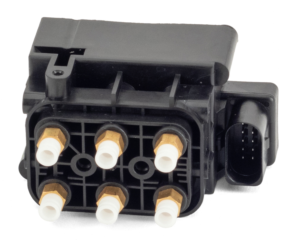 Air Suspension Solenoid Valve Unit for 2001-2005 Audi Allroad Quattro (C5), 05-11 A6/07-11 S6 (C6) and 04-10 A8/07-09 S8 (D3), 03-19 Bentley Continental/Flying Spur and the 04-06 Volkswagen Phaeton